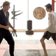 Johnny Lawrence (Billy Zabka) is the new Miyagi and Miguel (Xolo Mariduena) is the new Daniel on YouTube Red’s Cobra Kai.